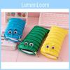 Unique Canvas Zipper Pencil Pouch For Students Fun And Quirky Korean Style Design