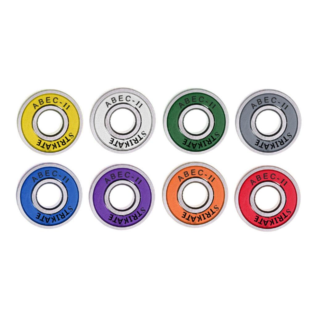 8 Pcs 608RS-ABEC 11 Skate Bearings Quality Steel Bearings High Performance Scooter Bearings Skateboard Longboards Ball Bearings