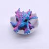 Latest 3D Small Newborn Dragon In Egg Art Dragon Statue Miniature Of Dragon Hatching Dragon Newborn Dragon In Egg Desktop Ornament