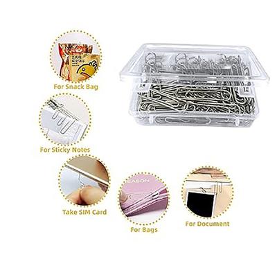 RSINC Steel Jumbo Paper Clips, (100 Peace)Size Daily Use for Holding Loose Paper B0BWW899FF
