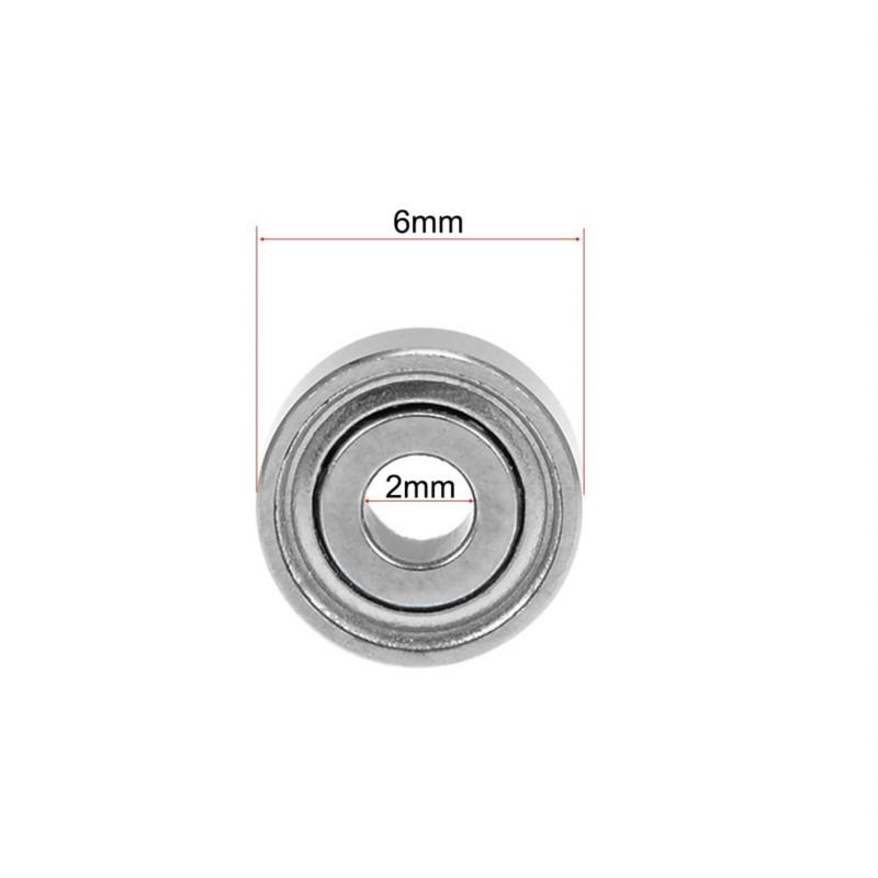50pcs Bearing 2x5x2.5mm MR52ZZ MR62ZZ MR63ZZ MR72ZZ MR73ZZ MR74ZZ 4x7x2.5mm Deep Groove Ball Double Shielded Abec-3 Bearings