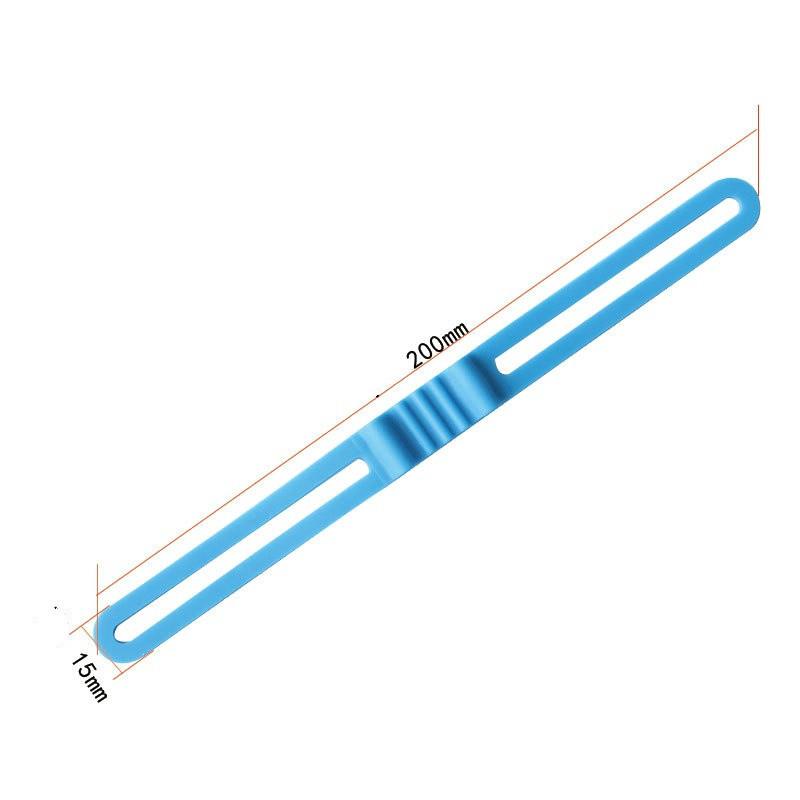 Mountain Road Bike Cycling Bicycle Elastic Silicone Strap Bandage Fastening Band