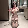 Sexy LingerieSuper Fire   Multicolor Erotic Lingerie  Fabric Sexy Women's Fun Underwear Fishing Net Pudding Trouser Leg Ring Neck Ring Mesh