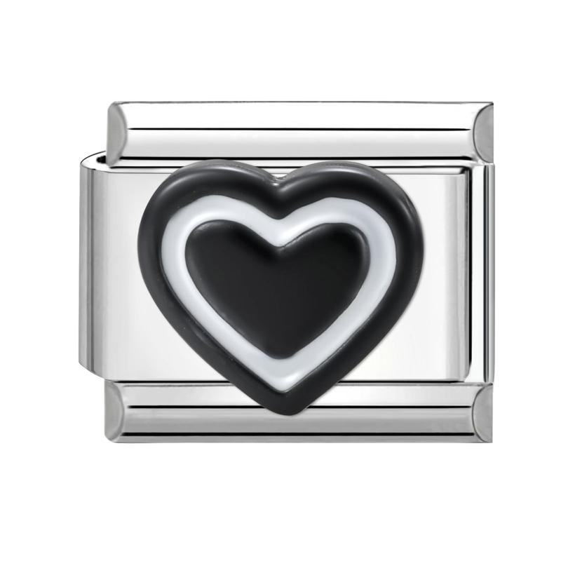 Fashion Eyes Bow Cherry Flowers Love Heart Cake Italian Charm Links Fit 9MM Stainless Steel Bracelet Women DIY Making Jewelry