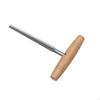 Violin Peg Hole Reaming Tool with Wood Handle Manual Handheld for