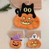 New Halloween Towel Cute Pumpkin Coral Velvet Towel Hanging Kitchen Water Absorbent Quick Drying Towel