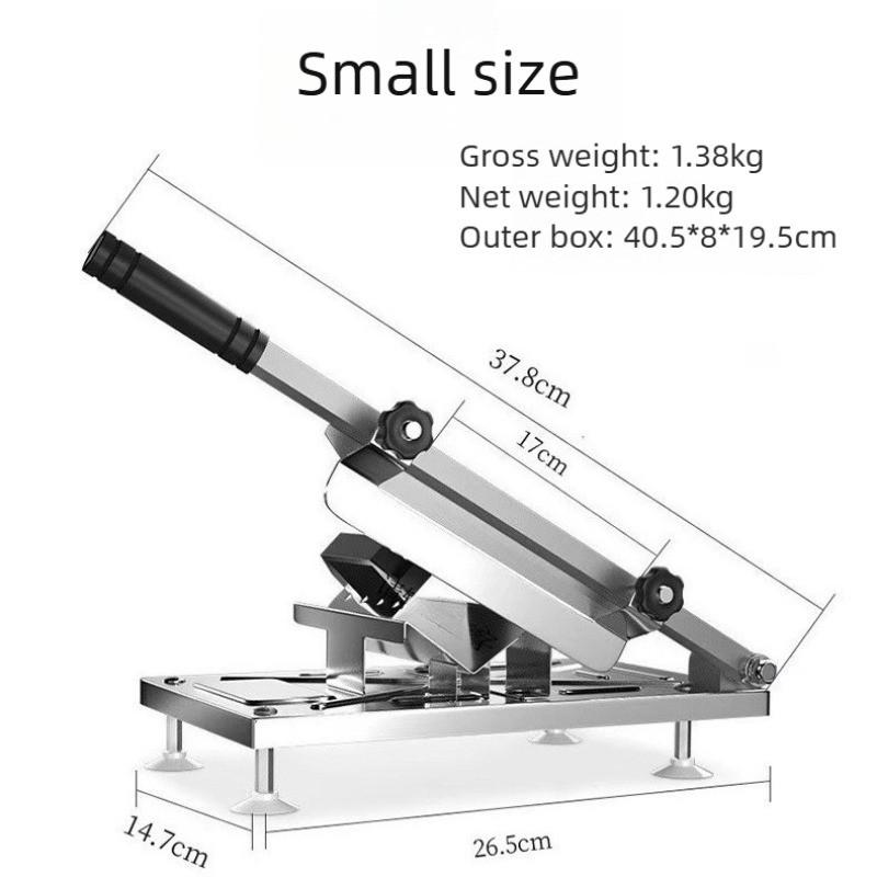 304 Frozen Manual Lamb Roll Slicer Household Meat Cutter Meat Slicer Multifunctional Beef And Mutton Slicer