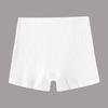 Ribbed Women's Safety Shorts: Breathable, Non-Chafing Boxer Briefs with Cotton Crotch & Anti-Exposure Design