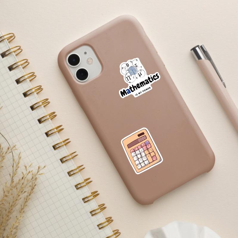 50Pcs/Set Funny Science & Math Art Series 02 Stickers DIY Fashion Waterproof Doodle Decals Stickers