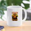 Tung Tung Tung Sahur Mug Creative Coffee Cups Drinks Cup Handle Drinkware Thanks Gifts