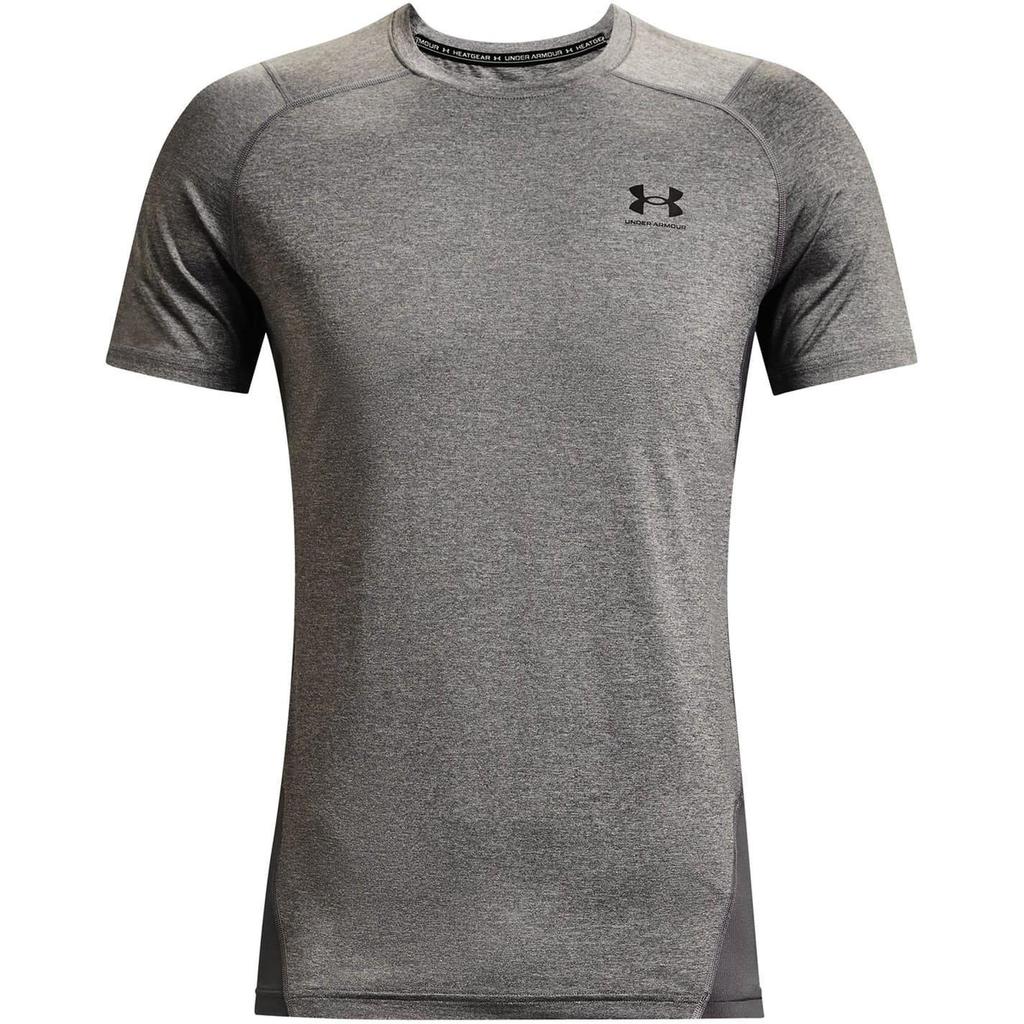 Under Armour Mens HeatGear Mesh Panel Fitted T-Shirt