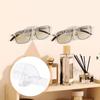 10Pcs Wall Mounted Sunglasses Storage Rack Clear Glasses Display Rack Glasses Storage Rack  Office