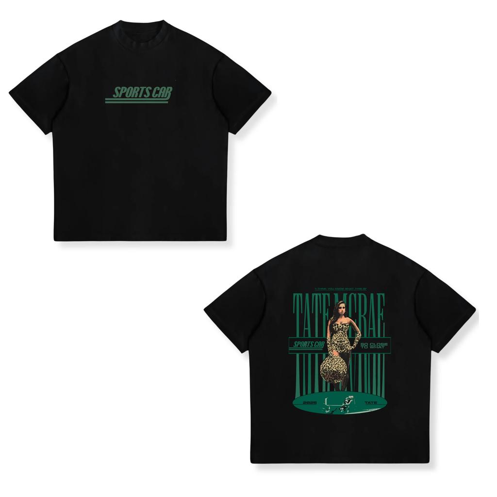 Tate McRae Think Later Tshirts Pop Singer 2025 Tour Merch Crewneck Short Sleeve Tee Unisexs Women Streetwear Fashion Clothes Tops