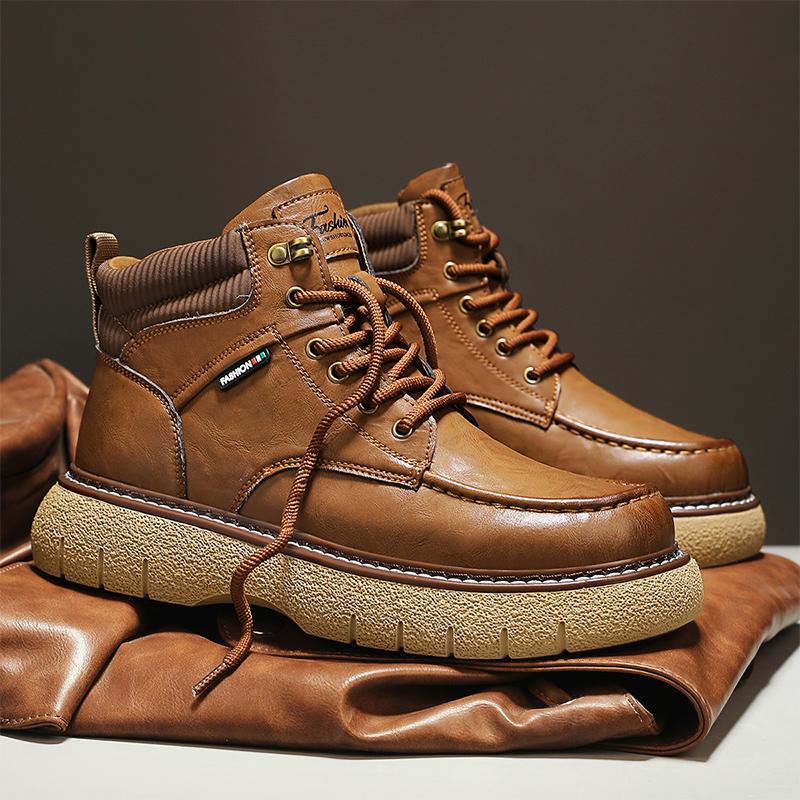 Модные мужские ботинки — фото 3