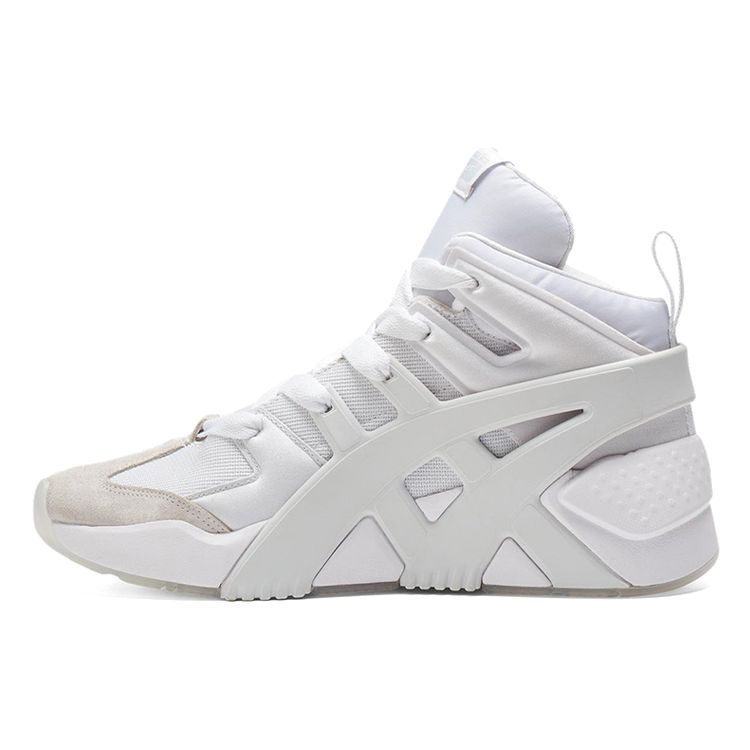 Onitsuka Tiger Unisex Big Logo Trainer Puffed White 1183B559-100 37.5