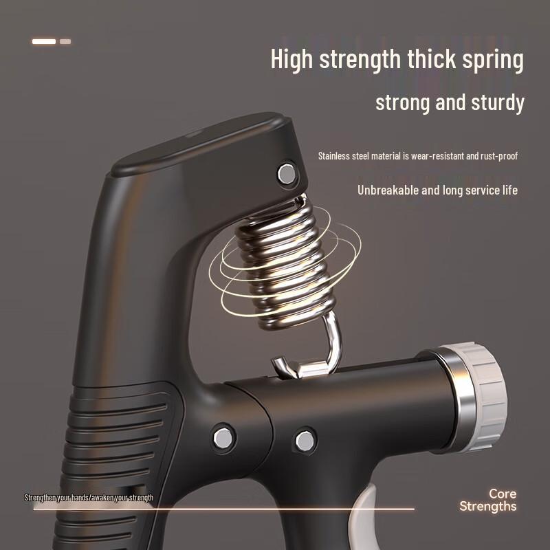 WEZHO Adjustable Hand Gripper with Electronic Counter (10-100kg) CN plug (adapter included)