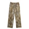Fashion Style 2024 Autumn New Women's Clothing Easiest for Match Leopard Print Print Sling Tops High Waist Pants 8081013