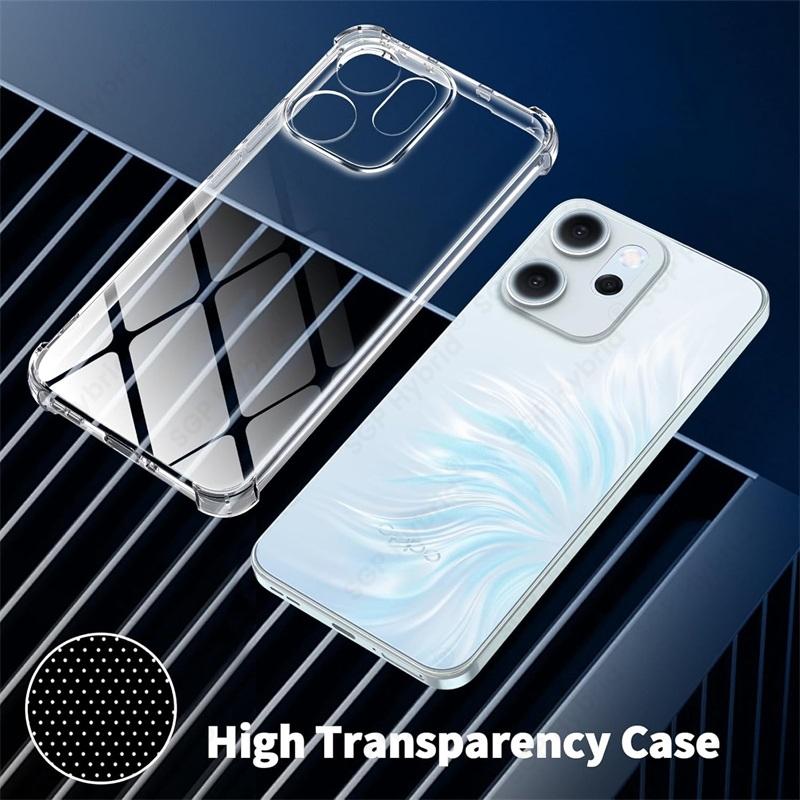 Shockproof Clear Crystal Case For Oppo Reno14 FS F S 5G Slim TPU Soft Shell Cover Opo Appo Reno14F Reno14FS Reno 14 Pro 14F 14FS
