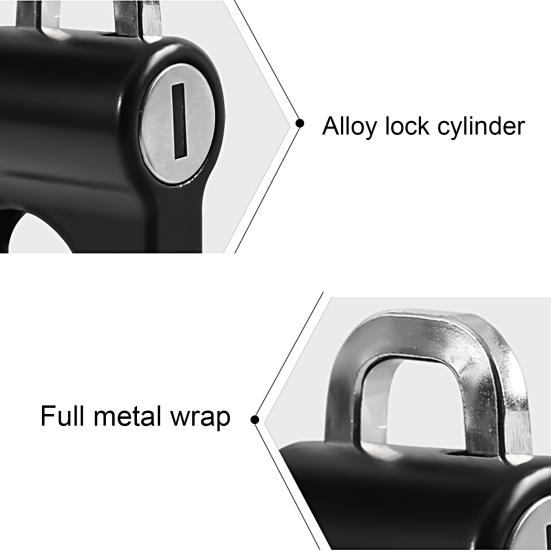 Bike Helmet Lock Universal Anti-theft Riding Equipment Motorcycle Handlebar Security Lock for Electric