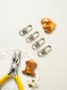 Craft Keyring Hook Clasps 4 Pieces