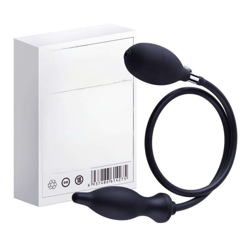 Miji Silicone Inflatable Anal Plug for Couples, Flirting, and Masturbation - Adult Sex Toy, 50/Box