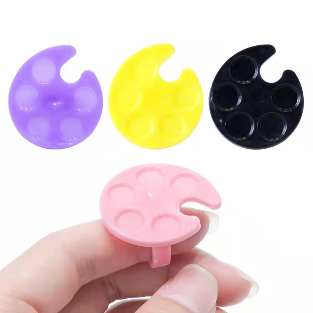 Oval Ring Nail Art Paint Palette