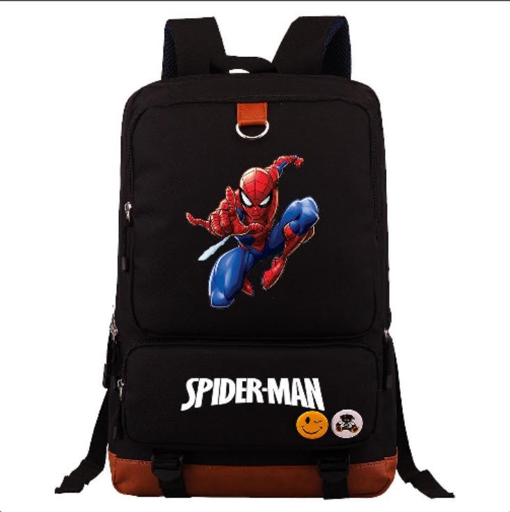 Anime Cartoon Print Teen Student Schoolbag Large Capacity Travel Bag Men And Women Backpack
