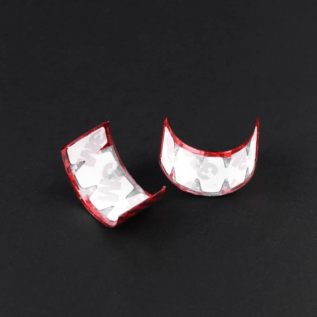 AIRSPEED Accessory Real Hard Carbon Fiber Car Steering Wheel Ring Sticker Frame for Corvette