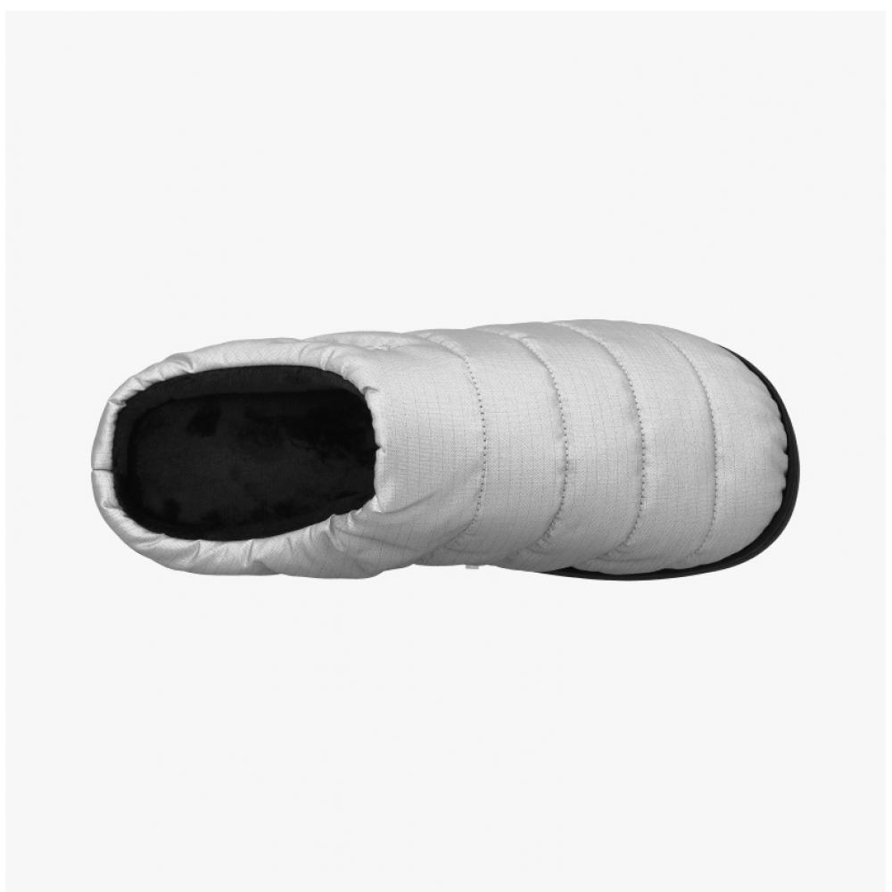 Subu F Line Silver Fleece Padding Slipper Sb 32