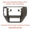9-Inch Android Navigation Frame for 04-12 Nissan Patrol Y61 LHD Center Console