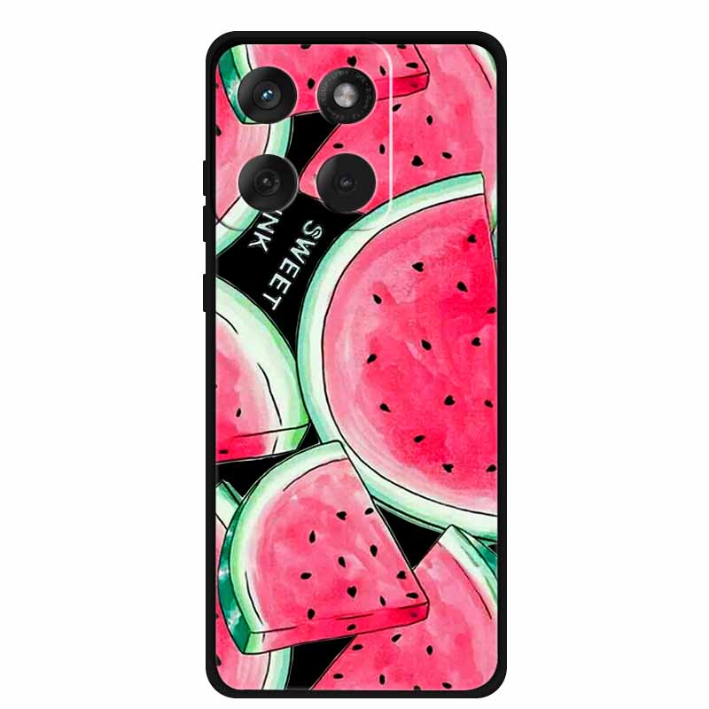 For Motorola G67 Power 5G 2025 Case Shockproof Soft Black Silicone Cute Cat Coque For Moto G67 Power Case 6.7" Cartoon Bumper