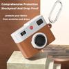 for AirPods Pro 3 Earphone Cases Retro 3D Camera Design Protective Silicone Shockproof Case Cover for AirPods Pro 3 with Lanyard