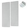 2 Stück Aluminium Dunstabzugshaube Fettfilter Küchenabzugshaube Filter Ersatz für S99010370 99010370 AP5950107 Küchenwerkzeuge