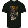 Steampunk Skull Unisexs Light Cotton TShirt