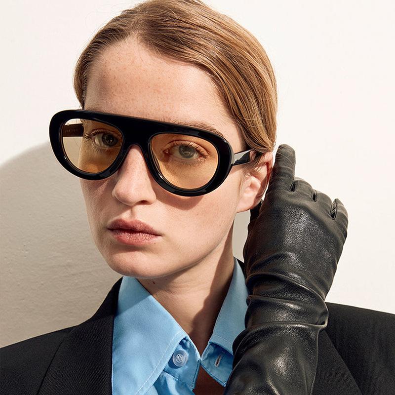 Vintage Style Sun Glasses Man Pilot Shape UV400 Protection Woman Sunglasses High Quality Outdoor Sunglasses