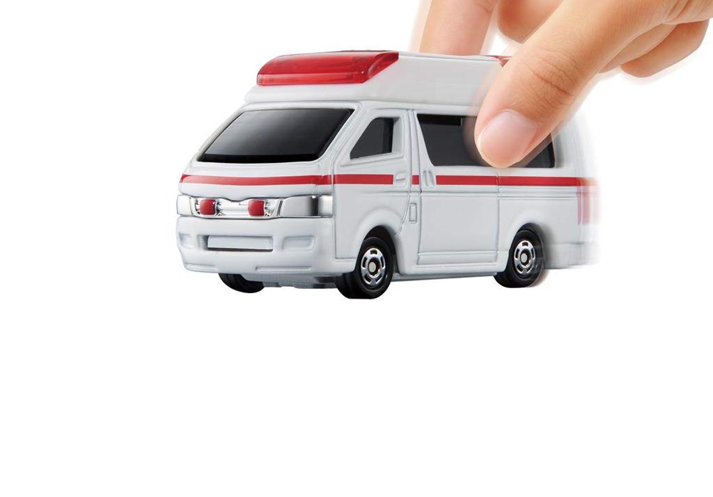 Tomica 4D 06 Toyota Himedic Ambulance