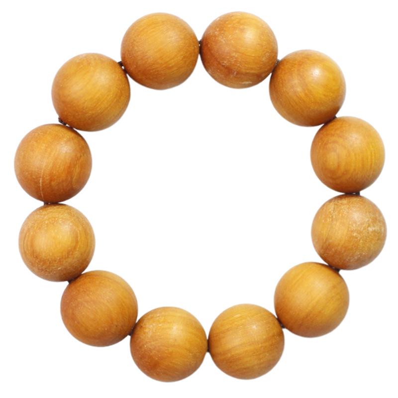 New Mountain Sandalwood Beads: High-Density, Naturally Scented Hand String Bracelet for Men and Women.