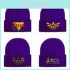 Of Legend Zelda Printed Knit Hat With Ear Protection For Game Enthusiasts