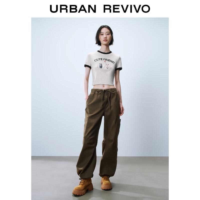 UR Women s Slim Fit Graphic Short Sleeve T-Shirt S