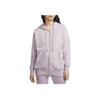Phoenix Fleece Logo Print Full Zip Hoodie Women Tops Light-Purple DQ5759-530