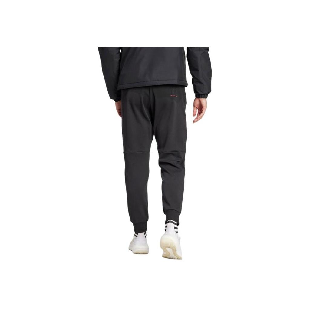 Adidas Manchester United Dragon Series Chinese Paper-Cutting Logo Track Pants V1 Men Bottoms Black IP9183