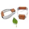 Carved Aluminum Western Stirrups with Cowhide Covers - Equestrian Saddle Accessories