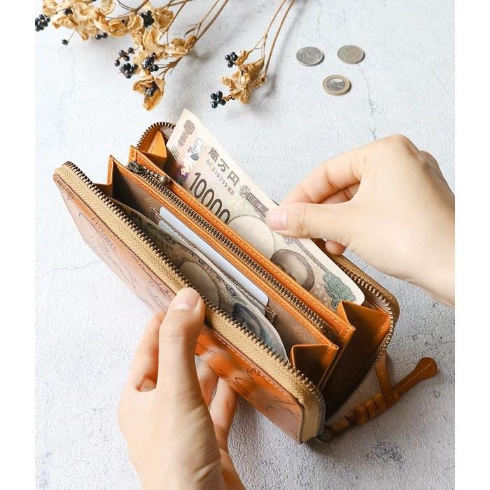 [Dakota] Elefante Long Wallet 0031782 Mustard 19.5 x 9.5 x 2.5 cm