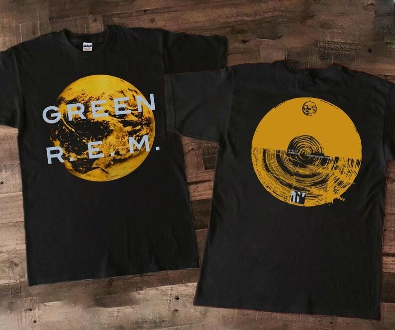 Vtg 1989 R.E.M Green Tour Unisex , 90s R.E.M Rock Band Shirt, 80s Rock To Unisex T-Shirt XXL