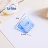 Acrylic Transparent Square Planner Clips for Documents & Tickets