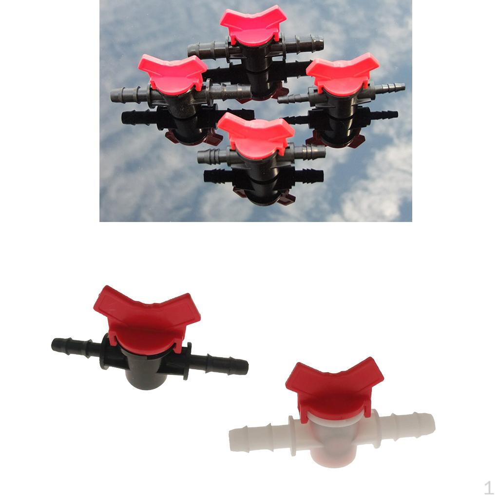 

2PCS Flow Regulator DIY Valve, 8mm+10mm / white