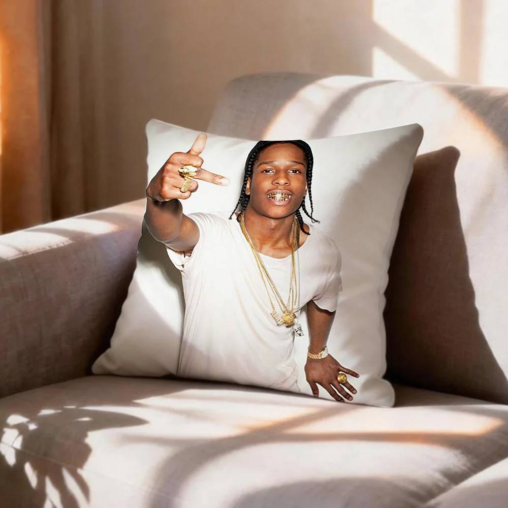 COOL RAPPER AAsap RRocky Pillow Case Pattern Printed Pillowcase For Living Room Sofa Cushion Cover
