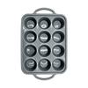 12-Cavity Baking Molds 6-Cavity Easy Release Molds Durable Silicone Cake Molds  Oven Use