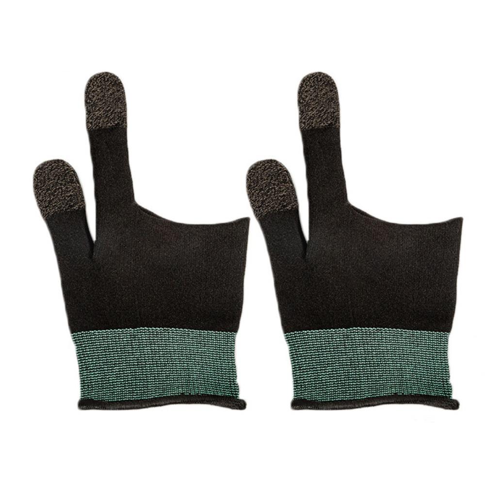 

Thumb Gloves Gamer Fingertips Sleeve Mobile Games Gaming Finger Cover чёрный