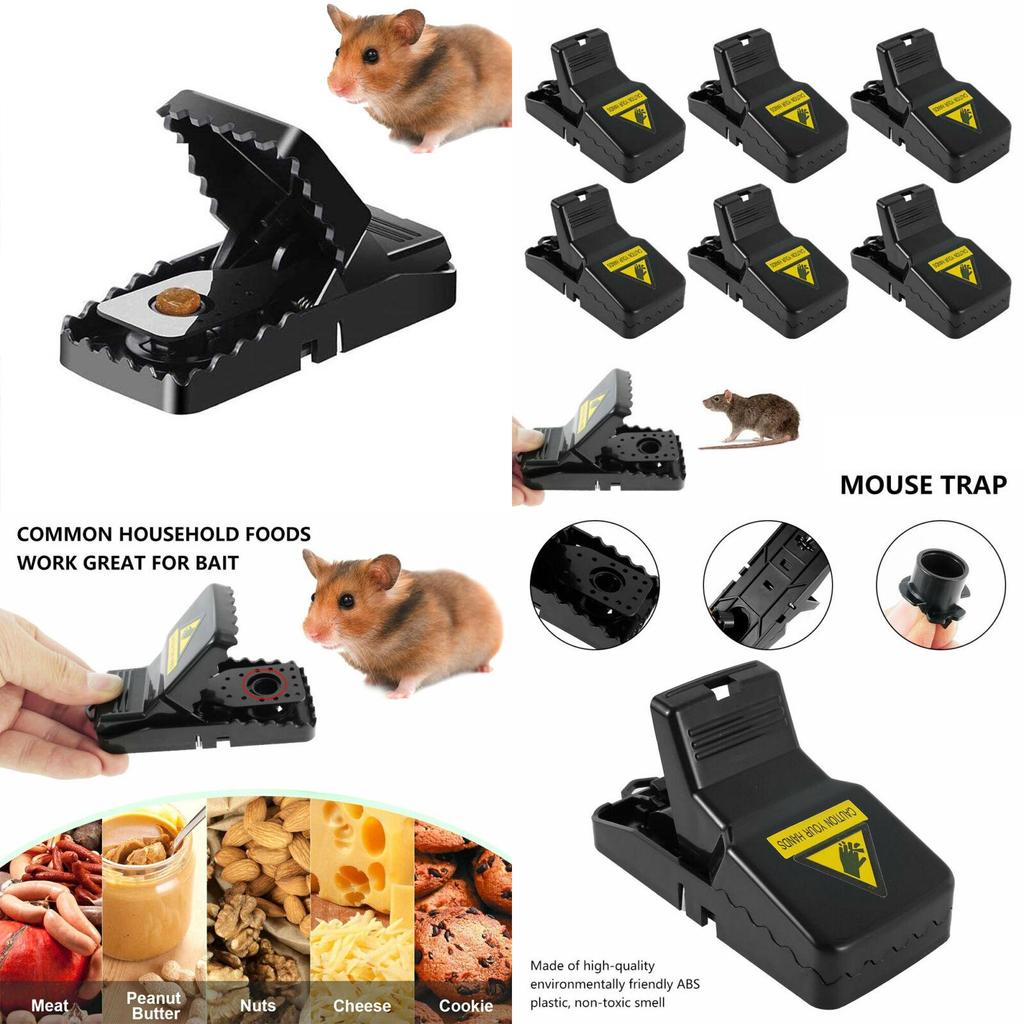 Durable And Reusable Plastic Mouse Traps For Effective Indoor Rodent Control